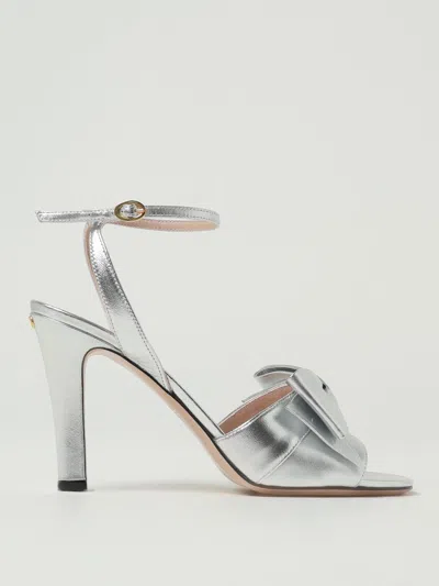 VALENTINO GARAVANI HEELED SANDALS VALENTINO GARAVANI WOMAN COLOR SILVER,430312061