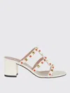 Valentino Rockstud T. 60 Block Heel Sandals In Multi