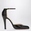 Valentino Hi Dolly 105 Patent Leather Pumps In Black