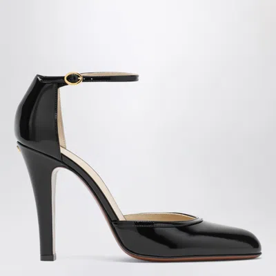 Valentino Garavani Hi Dolly Black Patent Leather Pumps