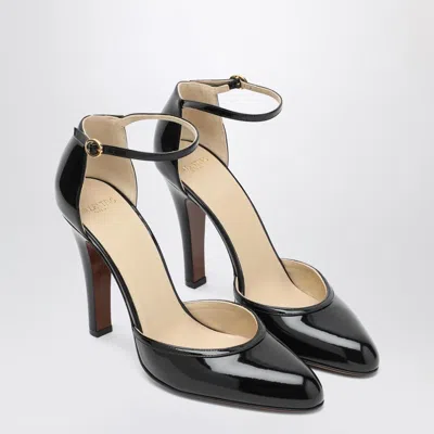 Valentino Garavani Hi Dolly Black Patent Leather Pumps