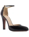 Valentino Hi Dolly Patent Pump In Black