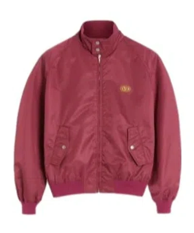 VALENTINO NYLON BLOUSON WITH VLOGO PATCH