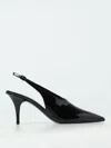Valentino Le Salon Black Patent Leather Slingback In Schwarz