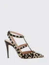 Valentino Rockstud Pumps In Animal Print In Multi