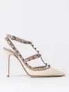 Valentino Garavani High Heel Shoes  Woman Color White In Weiss