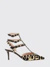 Valentino High Heel Shoes  Woman Color Multicolor In Animal Print