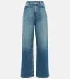 Valentino Wide- Leg Jeans In Blau