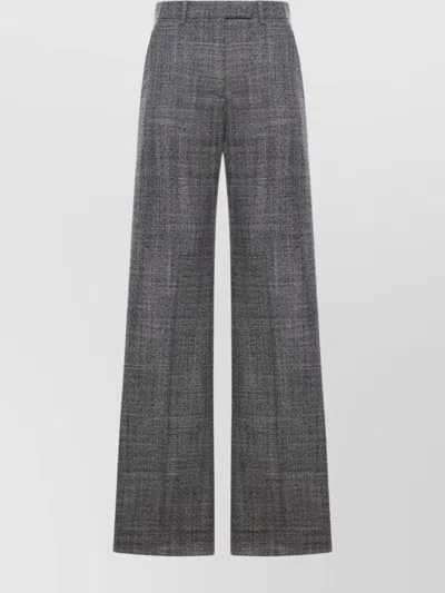 VALENTINO HIGH-RISE WIDE-LEG TROUSERS FEATURING POCKETS