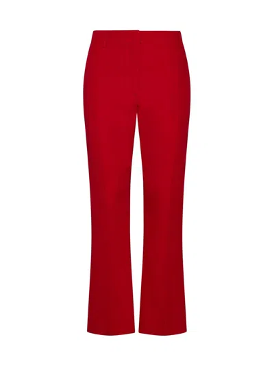 VALENTINO HIGH WAIST CROPPED TROUSERS