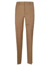 VALENTINO HIGH WAIST STRAIGHT LEG PANTS