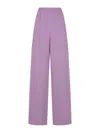 VALENTINO HIGH WAIST STRAIGHT LEG TROUSERS