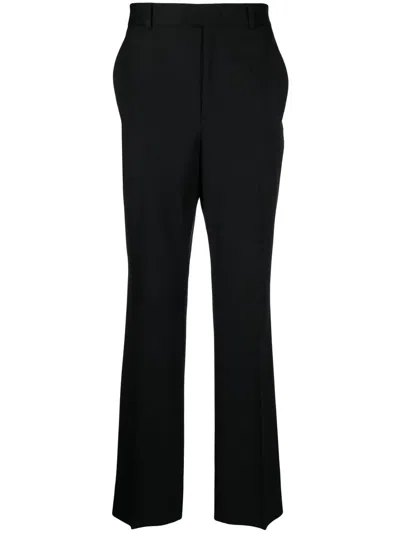 Valentino Black High Waisted Tailored Pants In Nero
