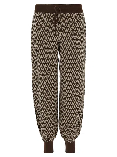 VALENTINO HIGH-WAISTED WOOL PANTS