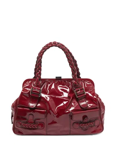Pre-owned Valentino Garavani Histoire Leather Tote Bag
