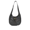 Valentino Womens Nero Hoboho Medium Leather Shoulder Bag In Black