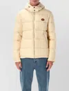 Valentino Hooded Quilted Down Jacket And Pockets In Neutral