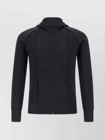 VALENTINO HOODED SWEATER WITH LONG SLEEVES AND RIBBED CUFFS