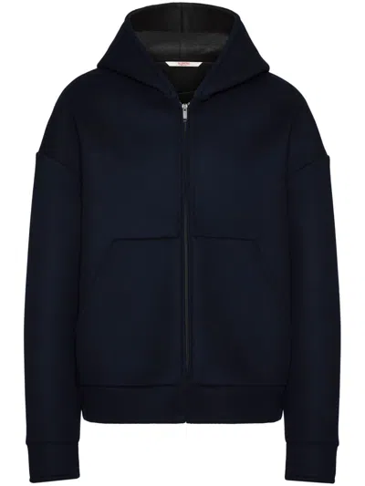 Valentino Hooded Sweatshirt In Black