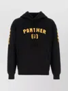 Valentino Hooded Sweatshirt Featuring Kangaroo Pocket In Black