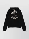 Valentino Cotton Fabric Sweatshirt With Comfortable Fit In Black