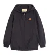 Valentino Garavani Nylon Hooded Jacket With Drawstring