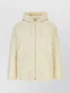 Valentino Garavani Ivory Wool Blend Padded Jacket
