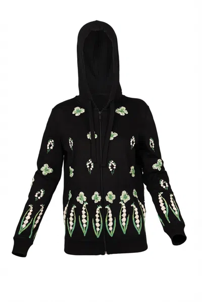 Valentino Hoodie In Black