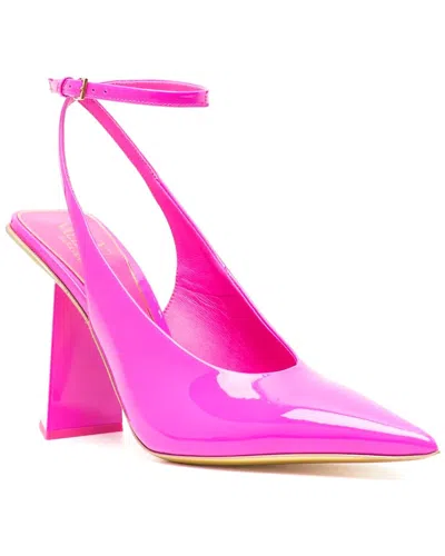 VALENTINO GARAVANI VALENTINO HYPER ONE STUD PATENT ANKLE STRAP PUMP