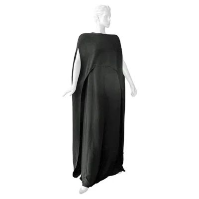 Pre-owned Valentino Iconic Cady Dress Gown Nwt In Black