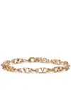 Valentino Garavani Toile Iconographe Metal Bracelet Woman Gold M In Gold