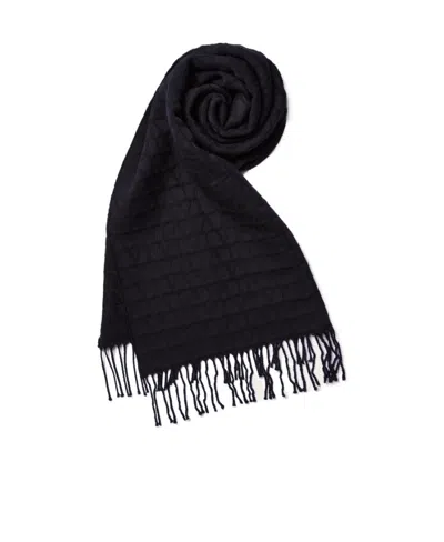 Valentino Iconographe Canvas Wool Scarf