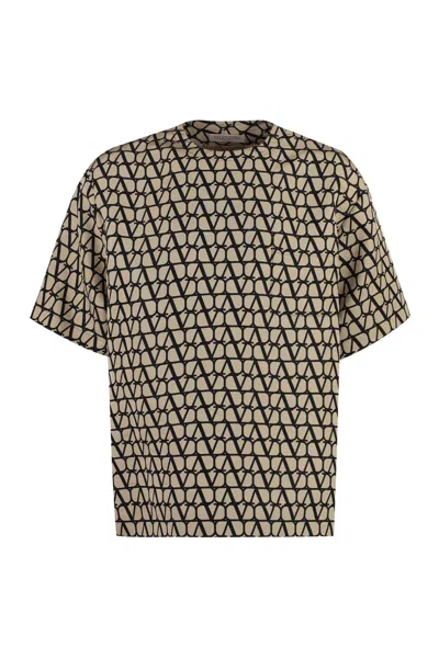 VALENTINO ICONOGRAPHE CREWNECK T-SHIRT