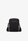 Valentino Garavani Men Toile Iconographe Crossbody Bag In Black