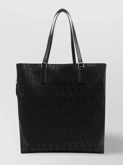Valentino Garavani Iconographer Canvas Tote Bag