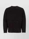 Valentino Iconographic Canvas Jumper In Brown