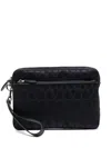 Valentino Iconographie Pouch In Blue