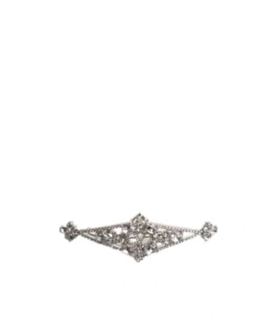 Valentino Garavani Inlaid Hairpin In Gray