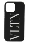 Valentino Logo-print Iphone 13 Pro Max Case In Black