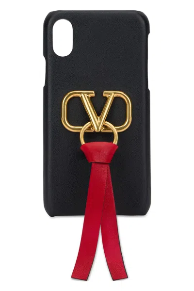 Valentino Garavani Iphone X Case In Black