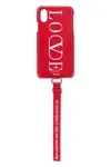 Valentino Iphone X Case In Red