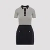 Valentino Multicolor Cotton Mini Dress In Multicolour