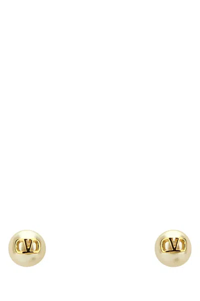 Valentino Garavani Ivory Pearls Earrings