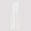 Valentino Crepe Pants In Nude & Neutrals