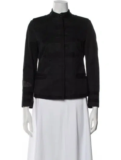Pre-owned Valentino Jacket In Black