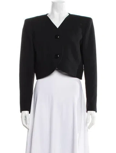 Pre-owned Valentino Jacket In Black