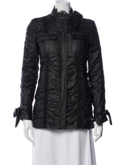 Pre-owned Valentino Jacket In Black