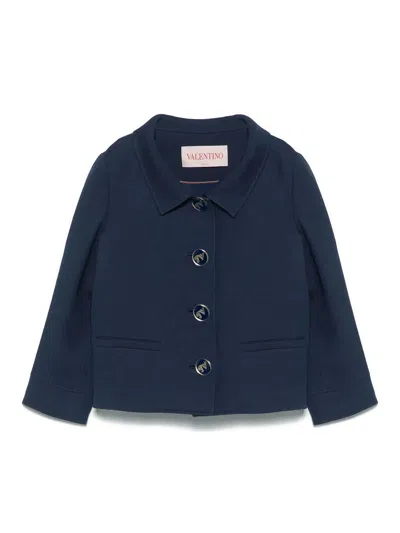 Valentino Jacket In Dark Blue