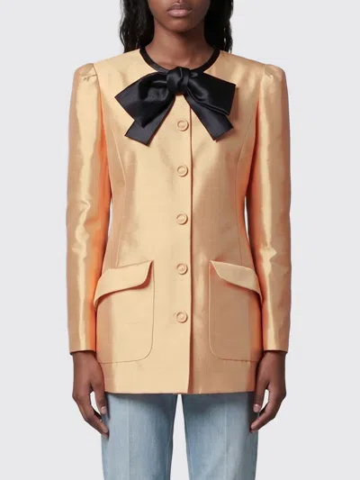 Valentino Jacket Men Color Melon In Gold