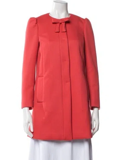Pre-owned Valentino Jacket In Red